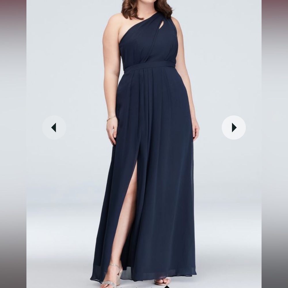 David’s Bridal Chiffon Dress